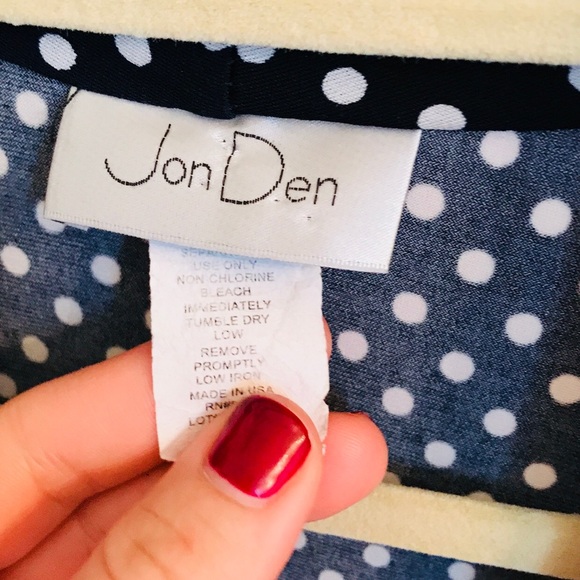 Jon Den Polka Dots Top - Picture 2 of 7